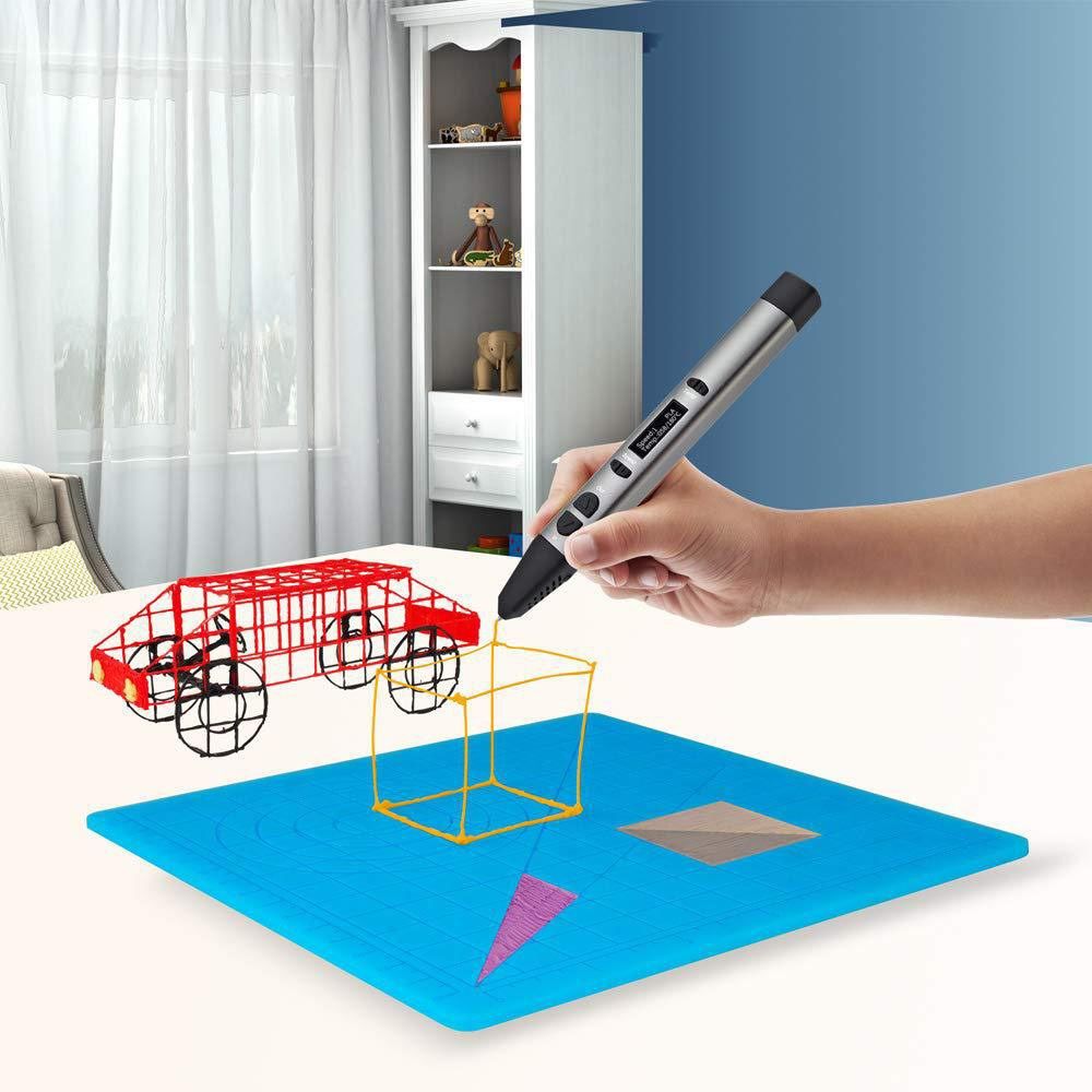 3D Printing Tablet - เครื่องมือวาดแบบที่ทนทาน แผ่นซิลิโคนยืดหยุ่น แผ่นรองปากกา 3 มิติ แผ่นรองพิมพ์