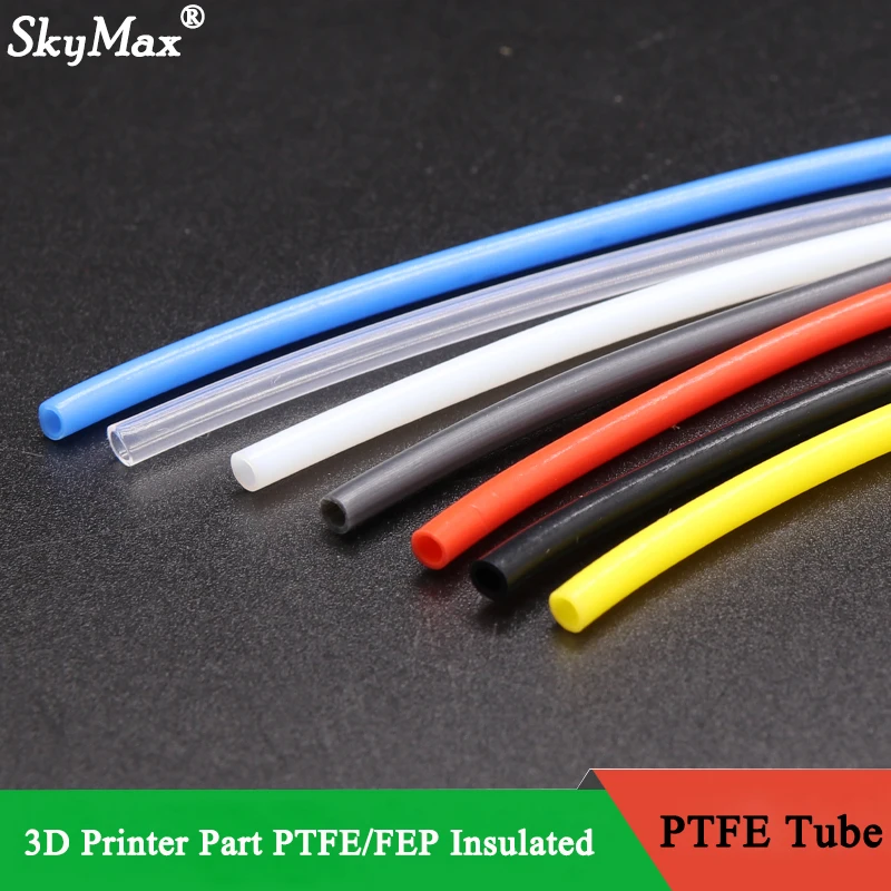 3D Printing Industry - ชิ้นส่วนเครื่องพิมพ์3D 1/5/10ม. ท่อ PTFE สำหรับ V6