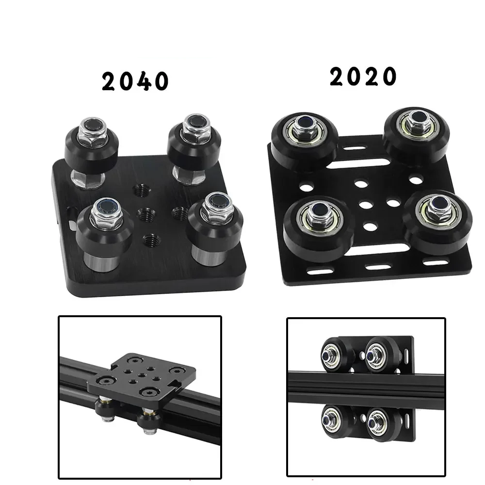V Slot Aluminum Extrusion - 3D ชิ้นส่วนเครื่องพิมพ์ 2020 V-Openbuildd ล้อ V