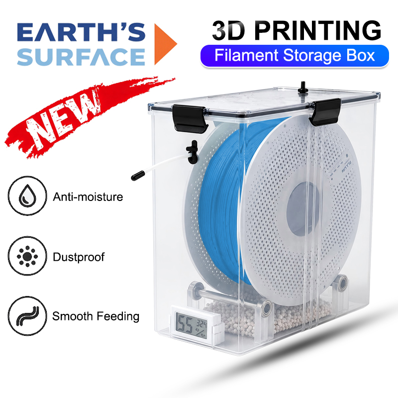3D Printing Grinder - กล่องเก็บเส้นพลาสติกสำหรับเครื่องพิมพ์ 3 มิติ แบบแห้ง พร้อมระบบลมร้อน ป้องกันความชื้น