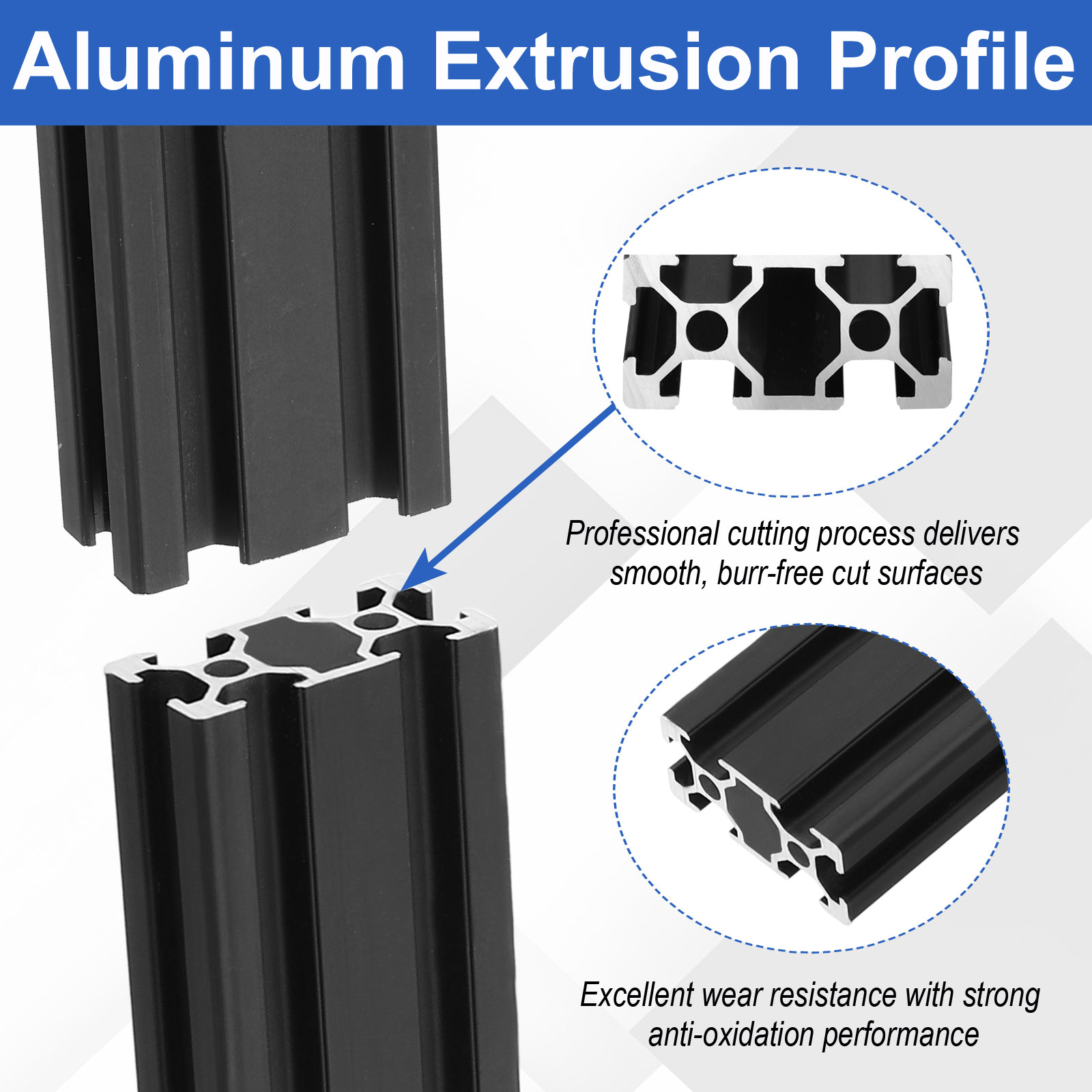 2 ชิ้น 150-1220 มม. รางนำทางเช - V Slot Aluminum Extrusion บทวิจารณ์และราคา