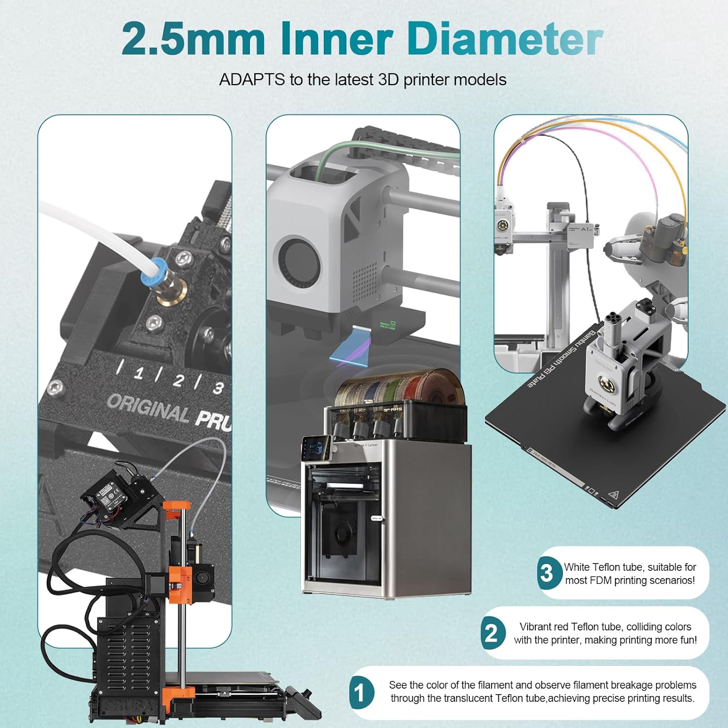 ท่อ PTFE สำหรับเครื่องพิมพ์สาม - 3D Printing Industry บทวิจารณ์และราคา