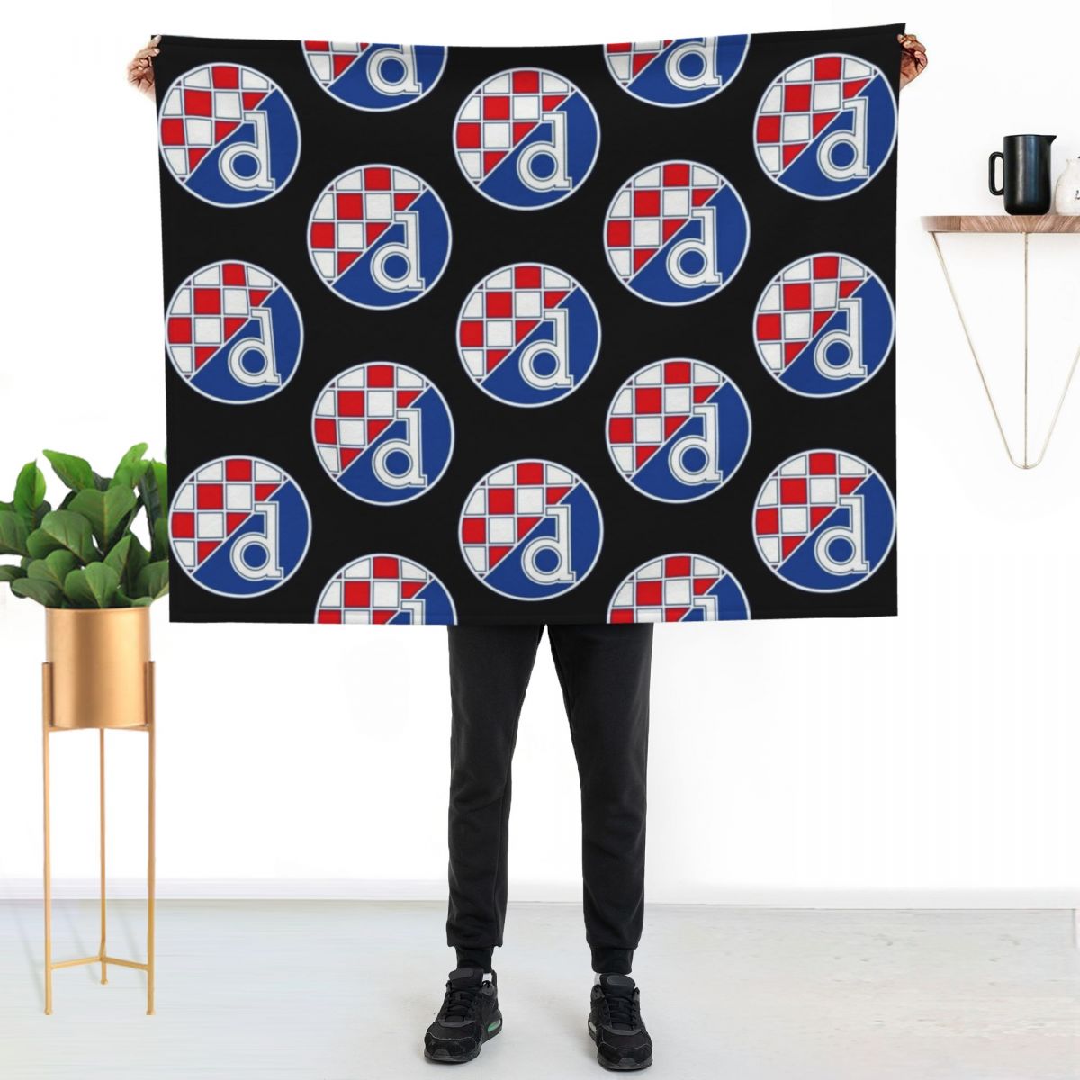 ผ้าห่ม Dinamo Zagreb ผ้าฟลานเน - 3D Printing Zagreb บทวิจารณ์และราคา