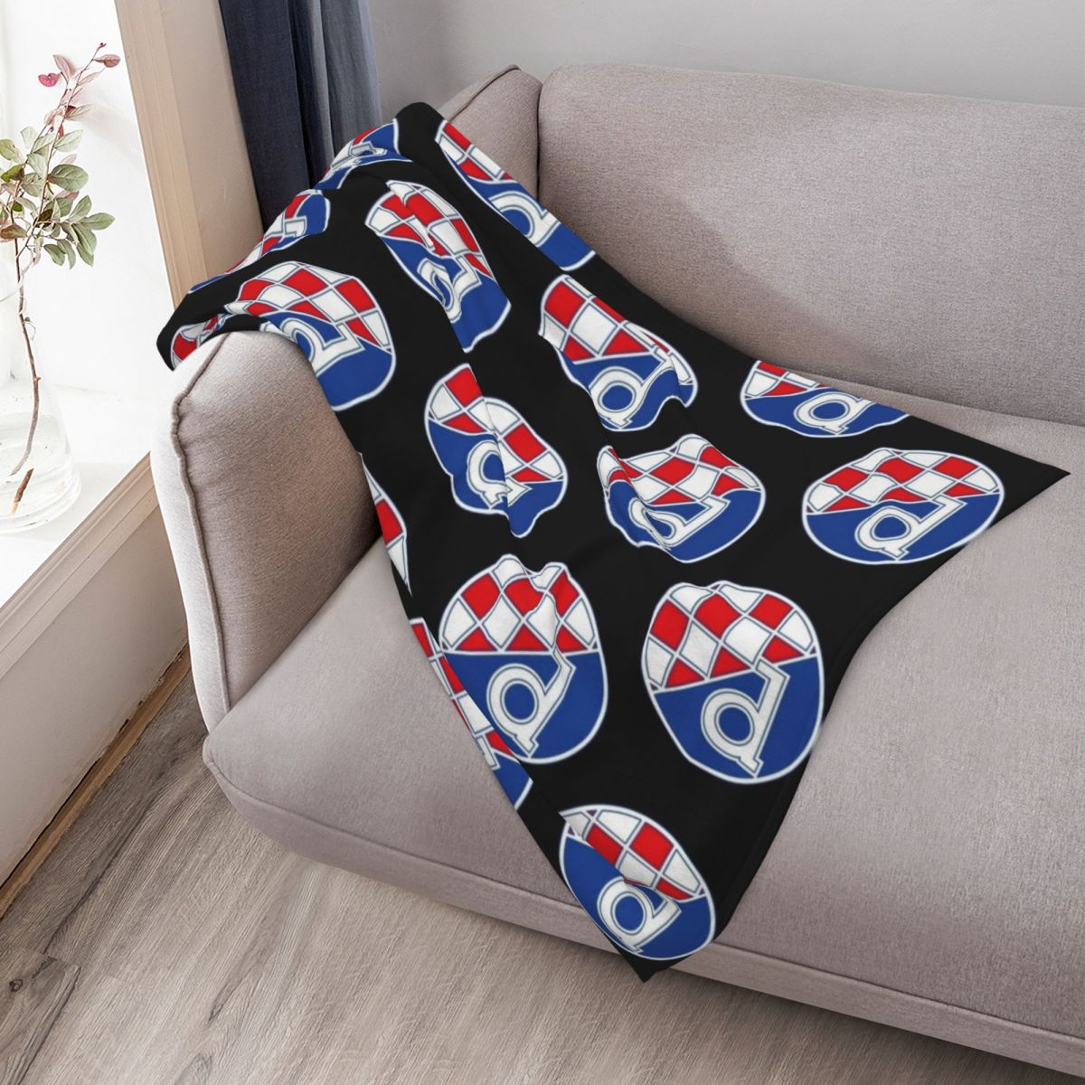 ผ้าห่ม Dinamo Zagreb ผ้าฟลานเน - 3D Printing Zagreb บทวิจารณ์และราคา