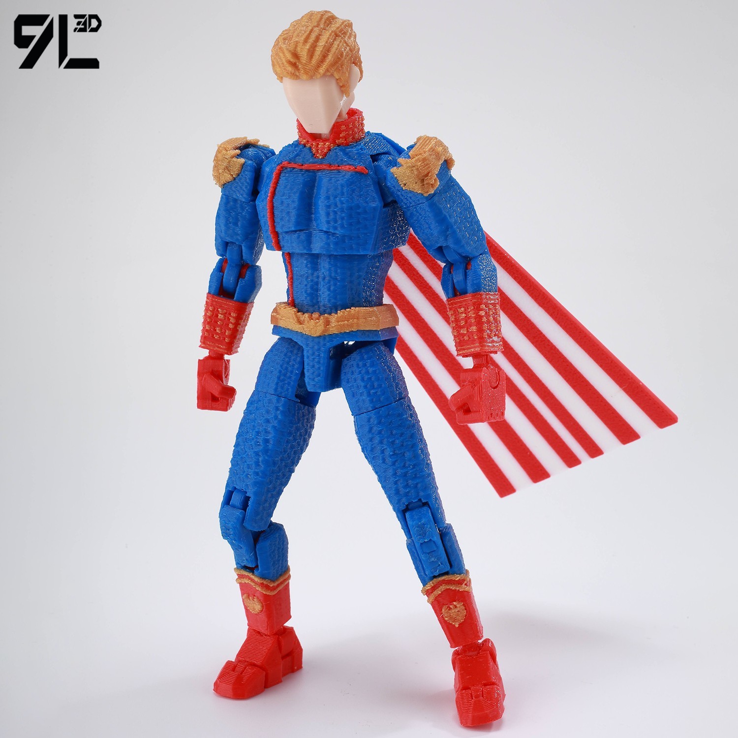 9L3D ฟิกเกอร์แอคชั่นซูเปอร์โซล - 3D Printing Yourself บทวิจารณ์และราคา