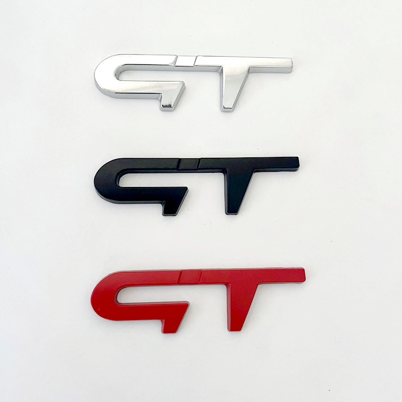 สติ๊กเกอร์โลโก้ 3D โลหะ GT Spo - 3D Printing Online บทวิจารณ์และราคา