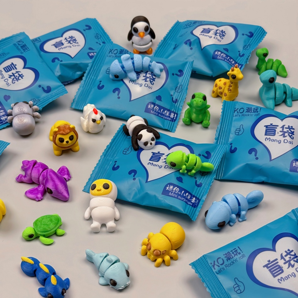 ชุดฟิกเกอร์สัตว์ขนาดเล็ก 3D พิ - 3D Printing Yourself บทวิจารณ์และราคา