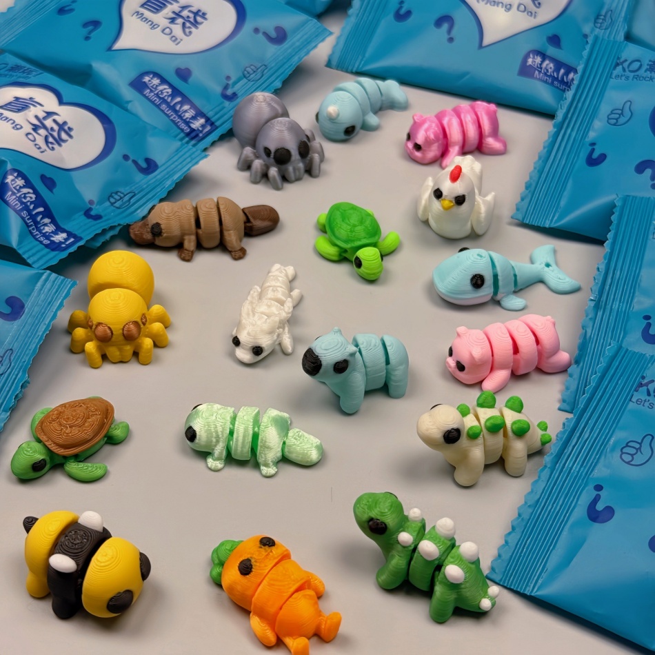 ชุดฟิกเกอร์สัตว์ขนาดเล็ก 3D พิ - 3D Printing Yourself บทวิจารณ์และราคา