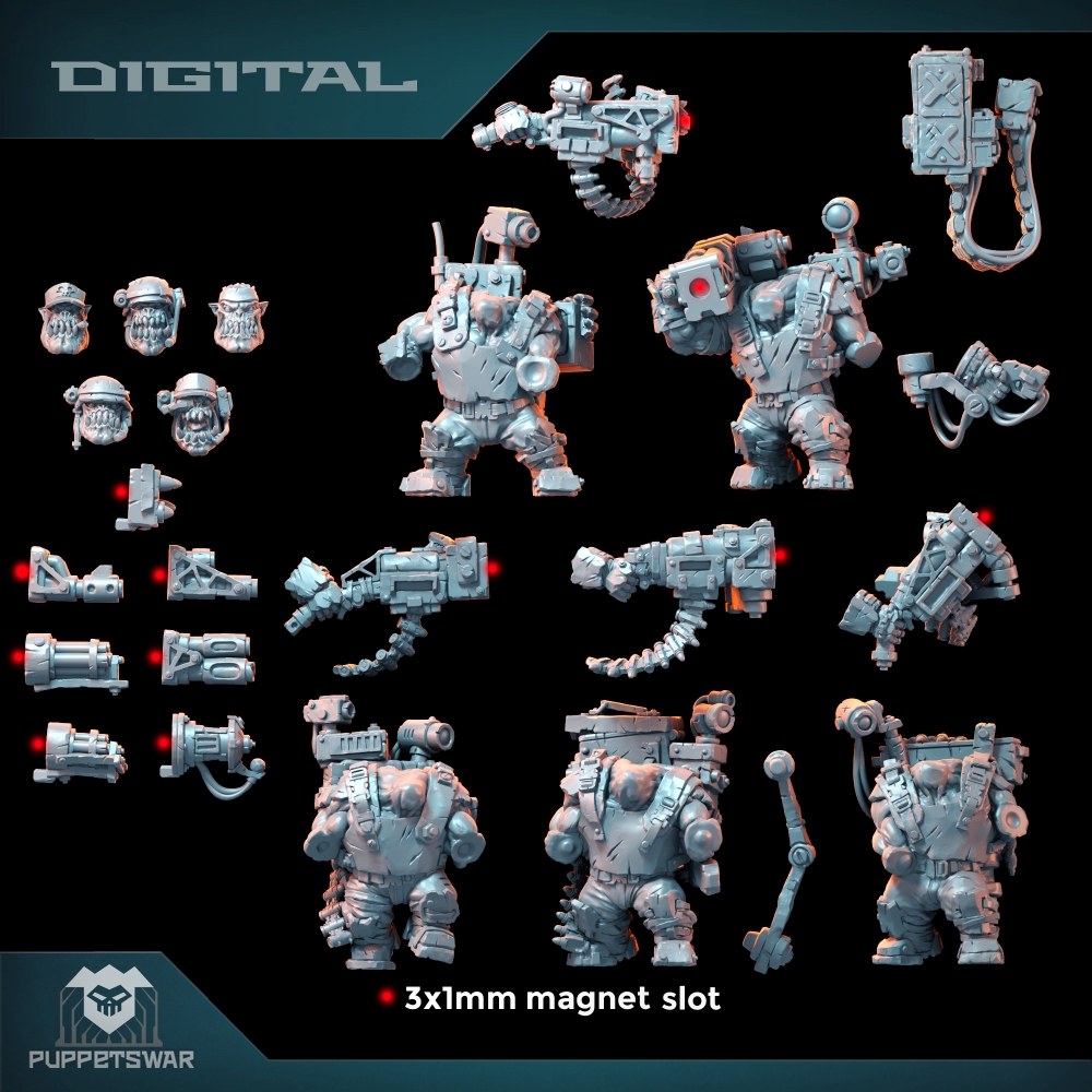 Orc Ultimate Badasses Squad, ฟ - 3D Printing Yourself บทวิจารณ์และราคา