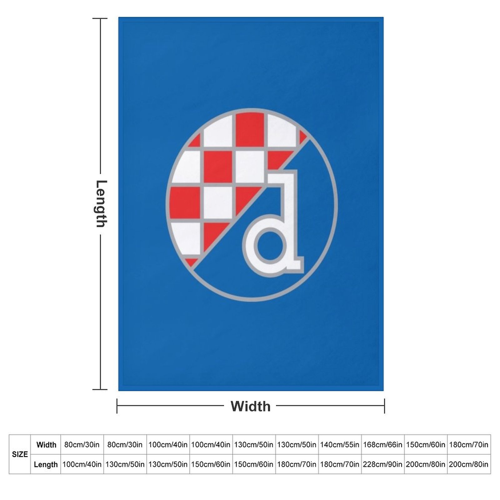 ผ้าห่มตกแต่งโซฟาของสโมสรฟุตบอล - 3D Printing Zagreb บทวิจารณ์และราคา