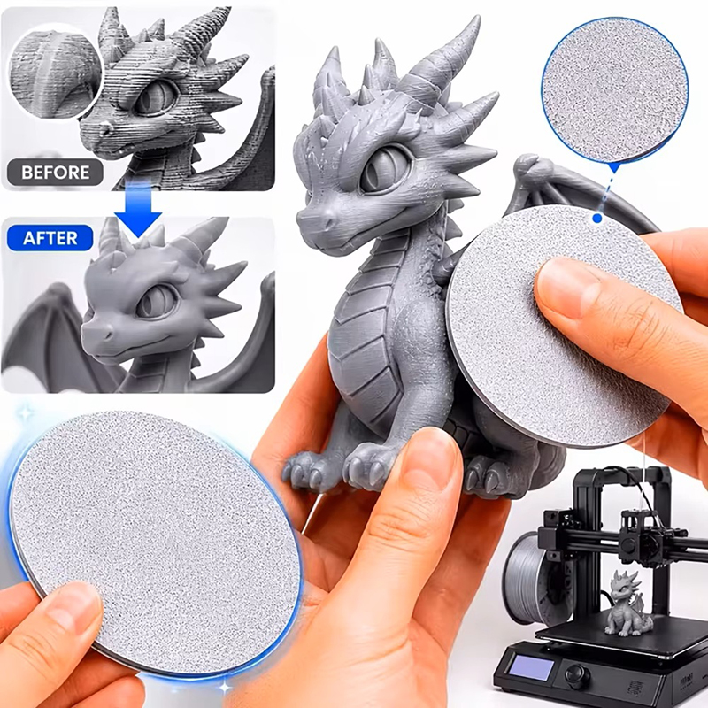 แผ่นขัดเรซินสำหรับงานพิมพ์ 3 ม - 3D Printing Yourself บทวิจารณ์และราคา