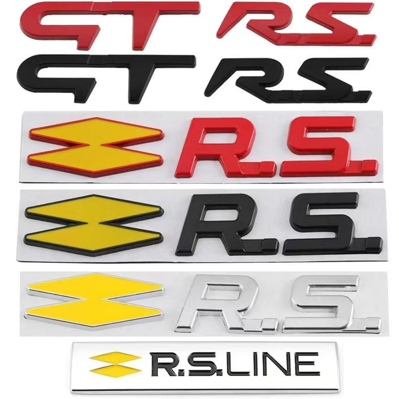 สติกเกอร์โลหะติดรถยนต์ลาย GT R - 3D Printing Online บทวิจารณ์และราคา