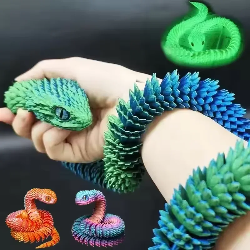 ของเล่นงูพิมพ์ 3 มิติ ข้อต่อขย - 3D Printing Yourself บทวิจารณ์และราคา